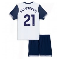 Tottenham Hotspur Dejan Kulusevski #21 Heimtrikotsatz Kinder 2024-25 Kurzarm (+ Kurze Hosen)